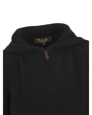 Loro Piana フード付きジップファスナー カーディガン - サムネイル4
