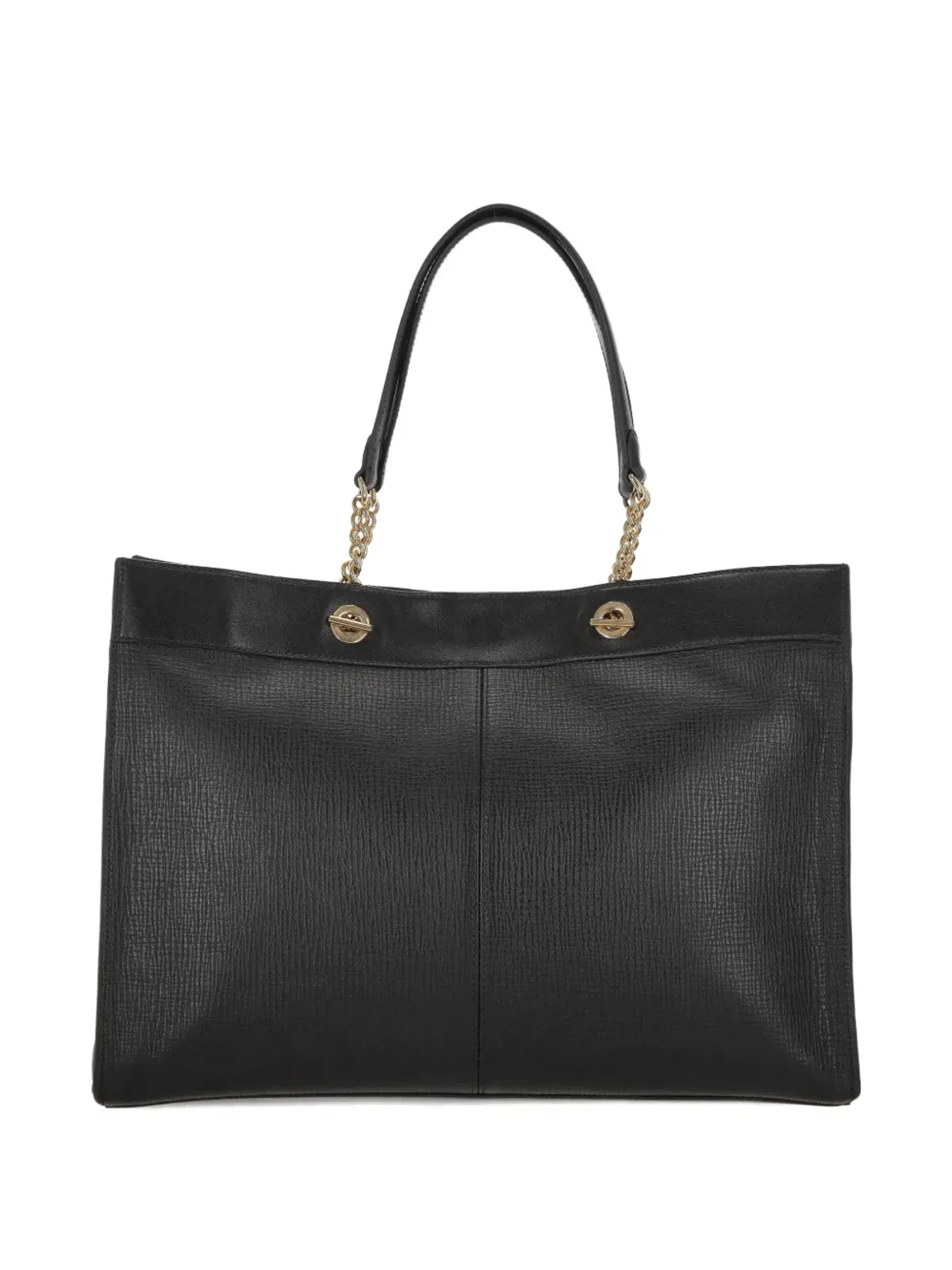 Anya Hindmarch トップハンドル レザートートバッグ - 画像2