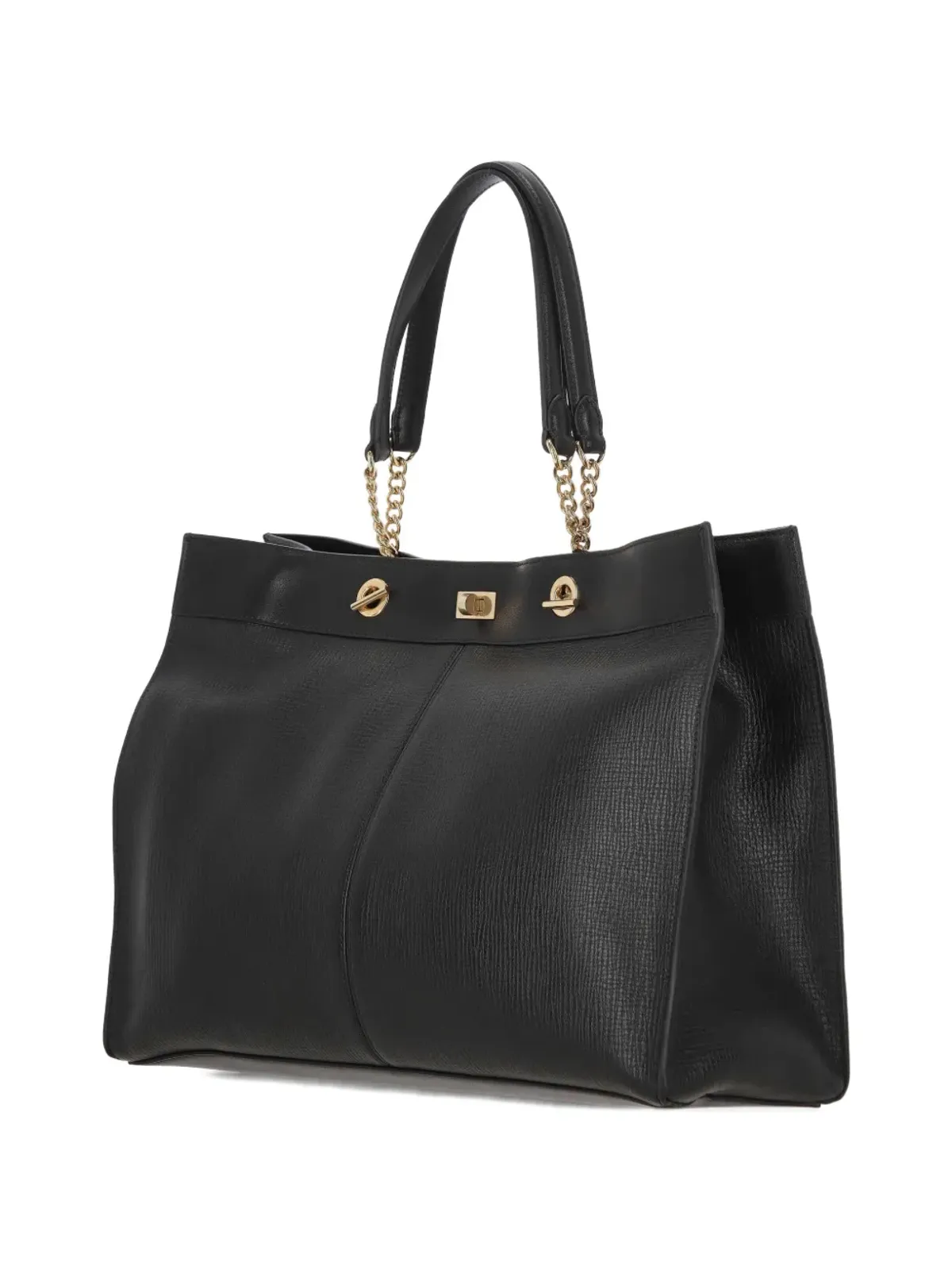 Anya Hindmarch トップハンドル レザートートバッグ - 画像3