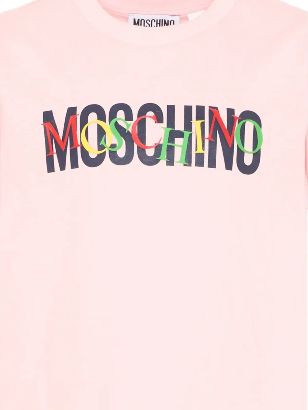 Moschino Kids ロゴディテールTシャツ - Pink - 画像3