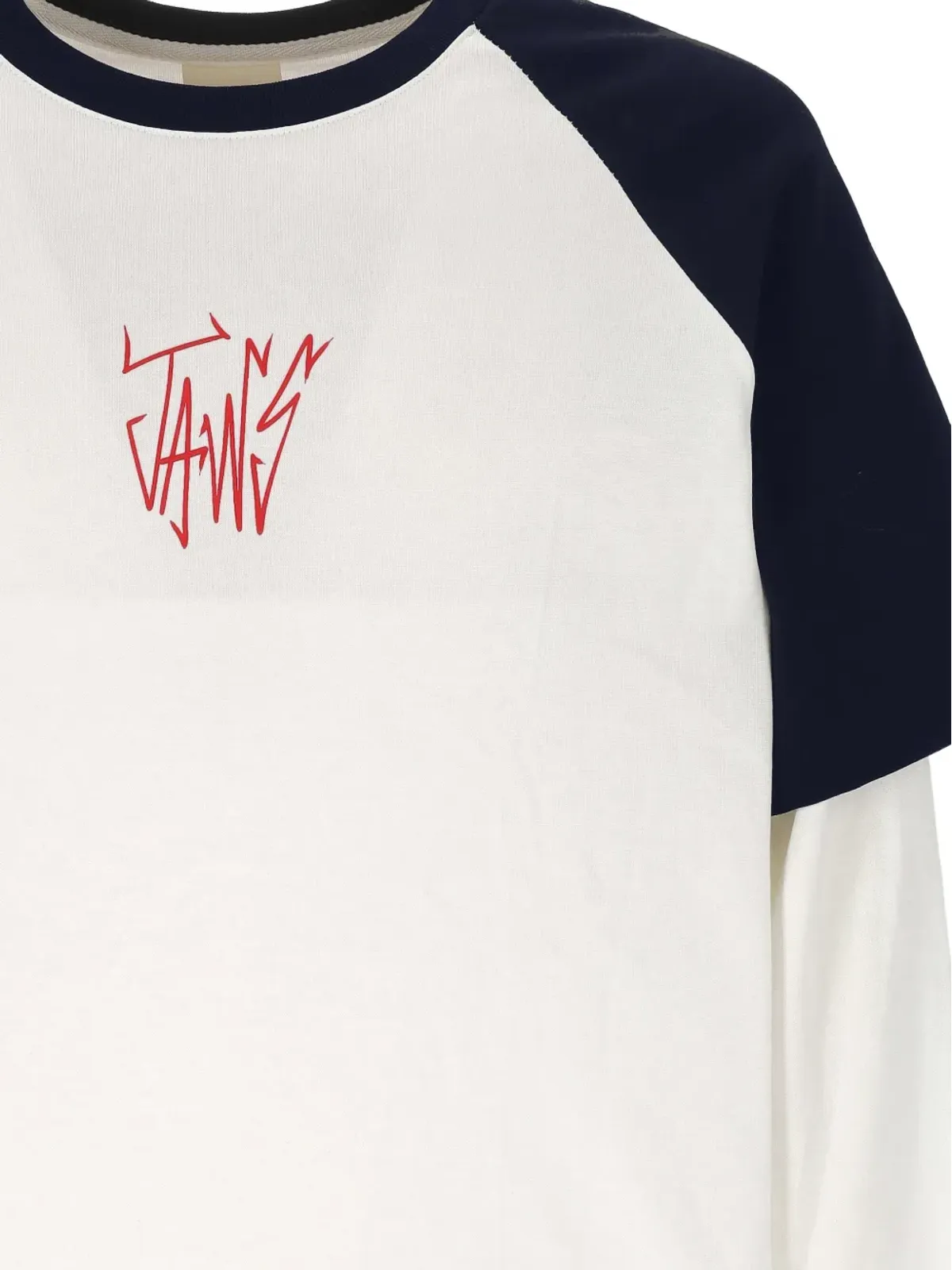 Jaws ロングスリーブプリントTシャツ - 画像3