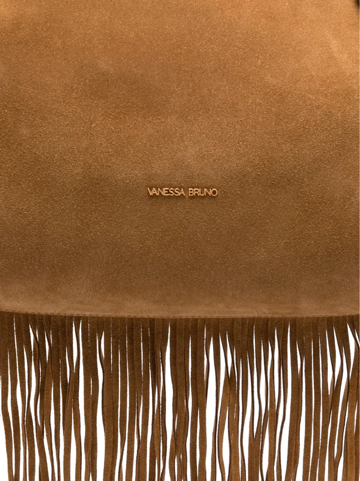 Vanessa Bruno PM Jess スエードショルダーバッグ - 画像4