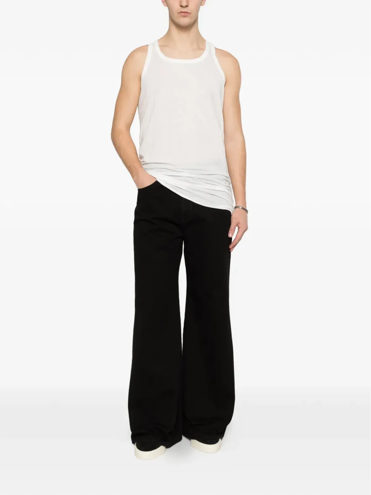 Rick Owens DRKSHDW ルーズタンクトップ - 画像2