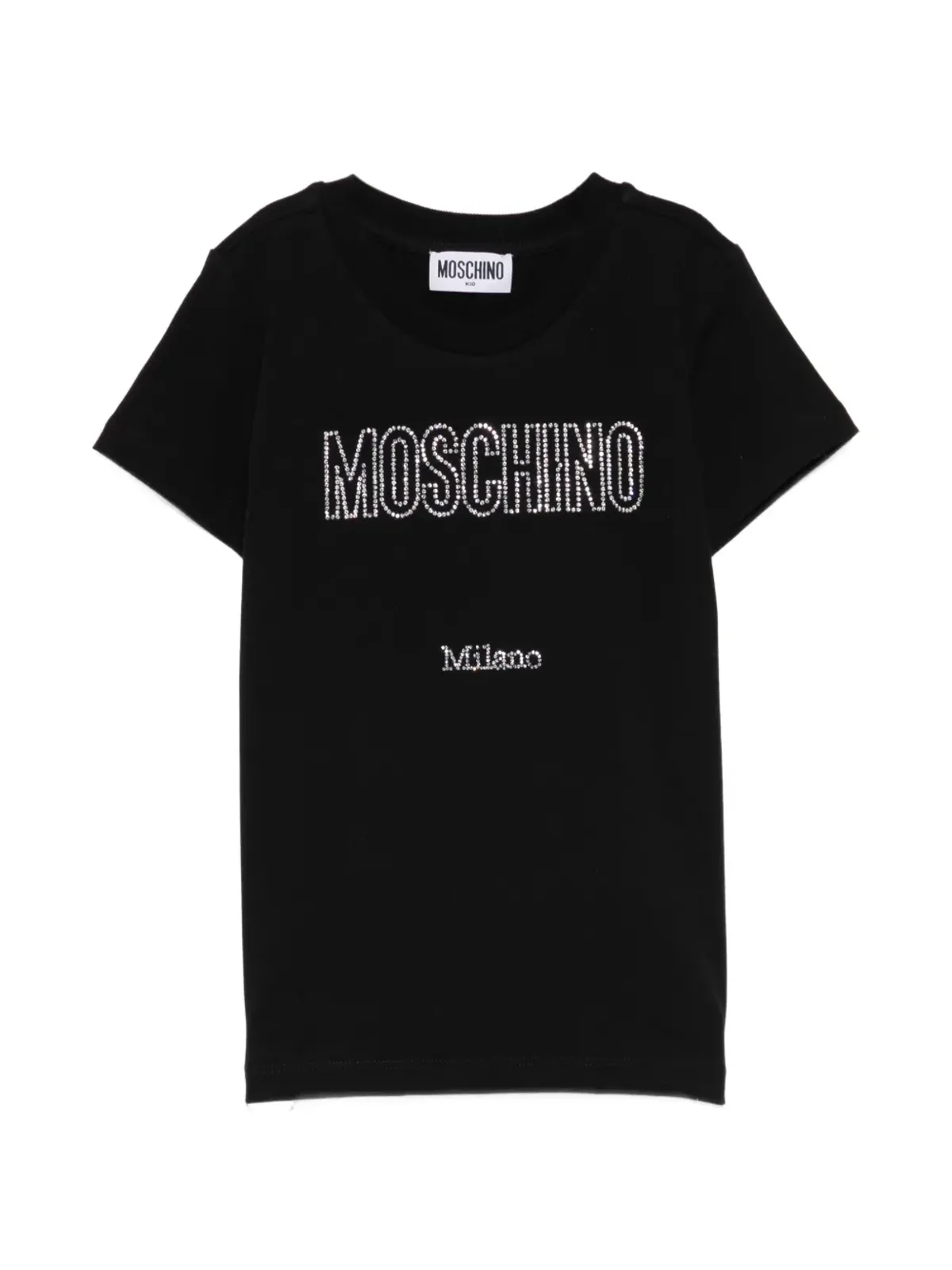Moschino Kids エンベリッシュメントロゴTシャツ - 画像1