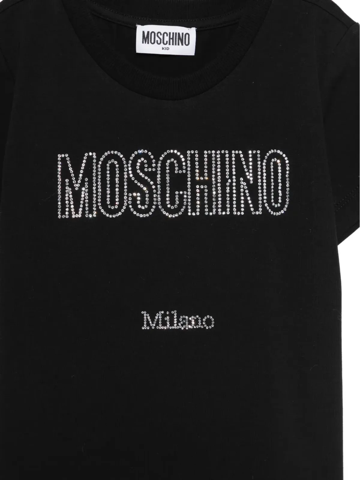 Moschino Kids エンベリッシュメントロゴTシャツ - 画像3