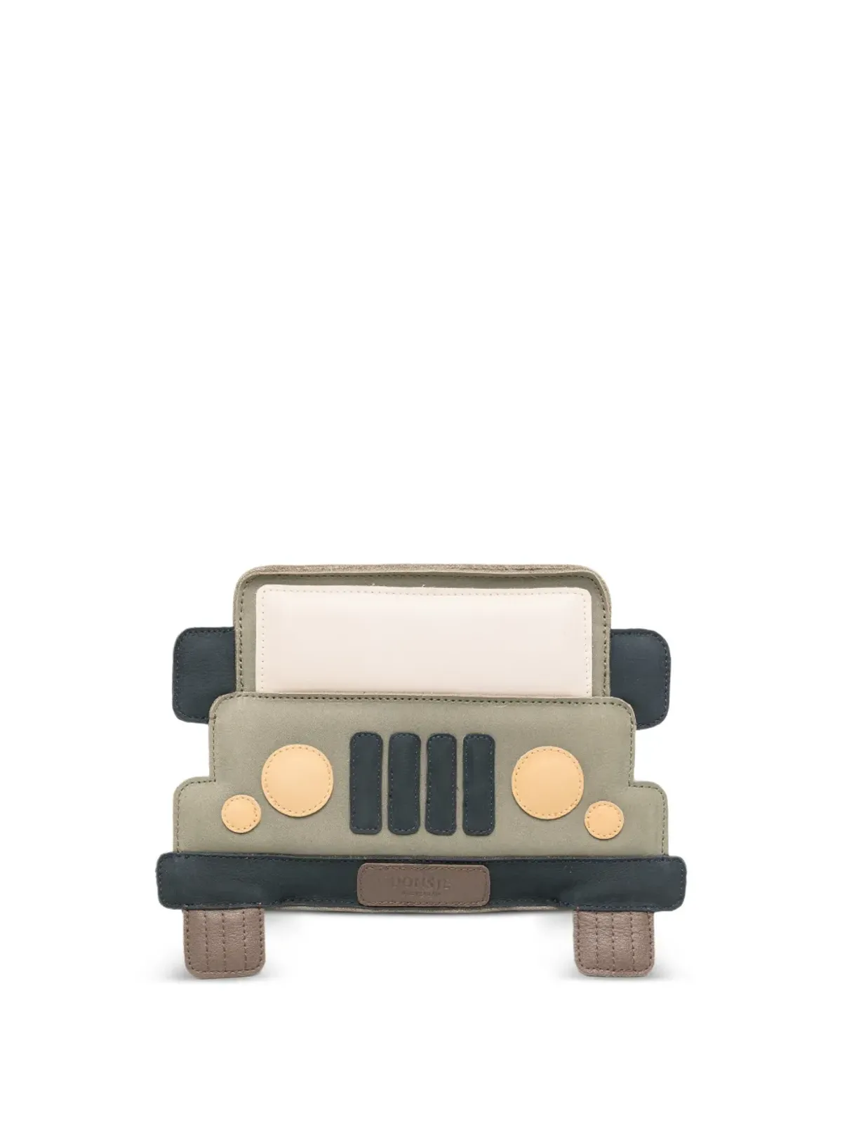 Donsje 車のアップリケ付きバックパック - 画像1