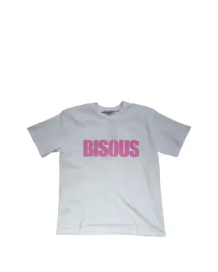 Bisous Skateboards ロゴプリントTシャツ - サムネイル1