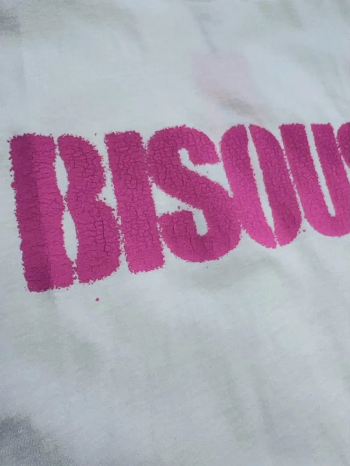 Bisous Skateboards ロゴプリントTシャツ - 画像3