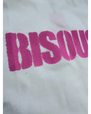 Bisous Skateboards ロゴプリントTシャツ - サムネイル3