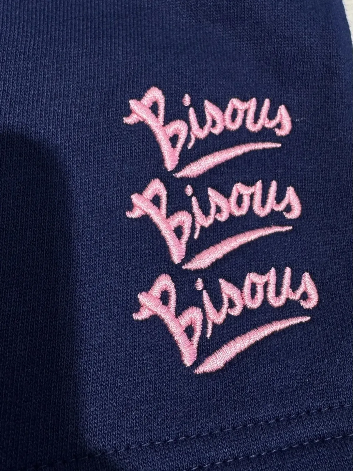 Bisous Skateboards ドローコード付き刺繍ショーツ - 画像2