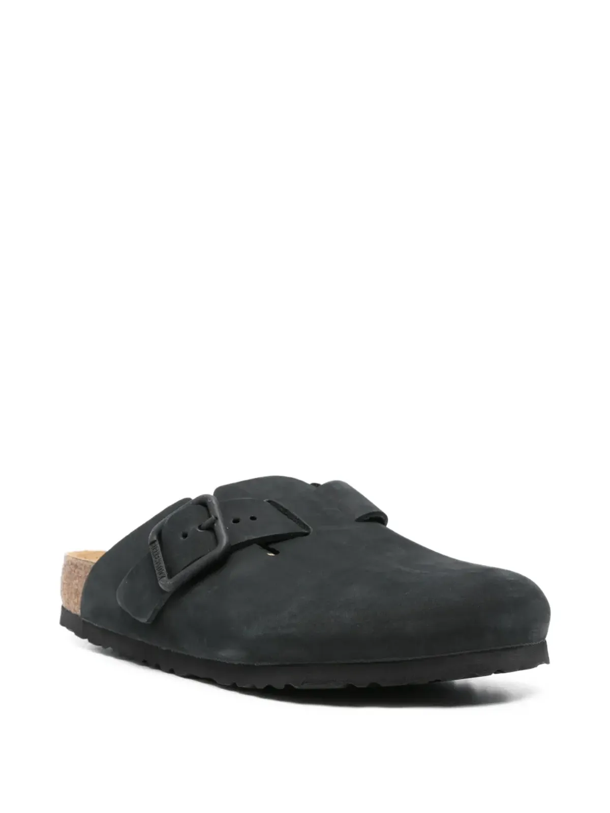 Birkenstock バックルレザーサンダル - Black - 画像2