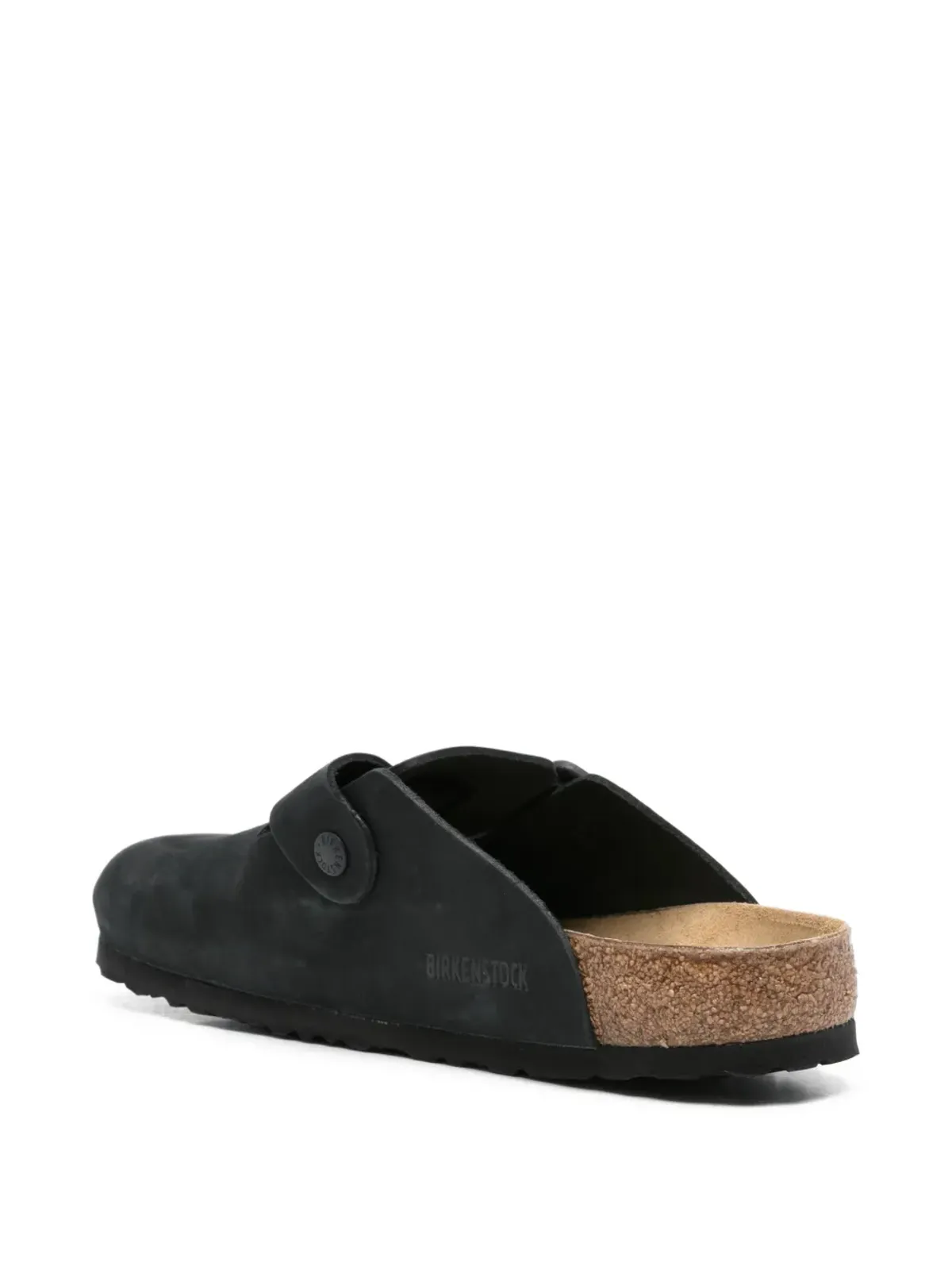 Birkenstock バックルレザーサンダル - Black - 画像3