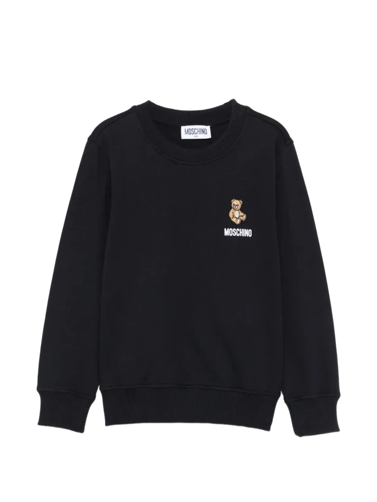 Moschino Kids テディプリント ロゴプリント スウェット - 画像1