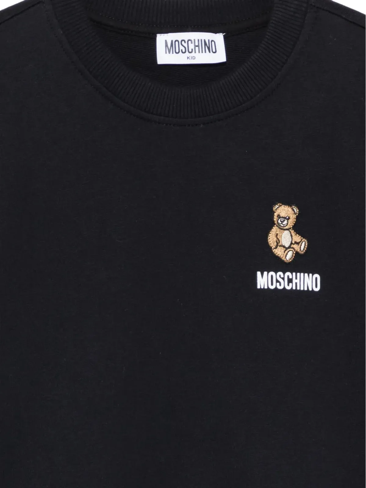 Moschino Kids テディプリント ロゴプリント スウェット - 画像3