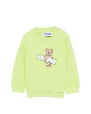 Moschino Kids ベアグラフィック クルーネック スウェットシャツ - サムネイル1