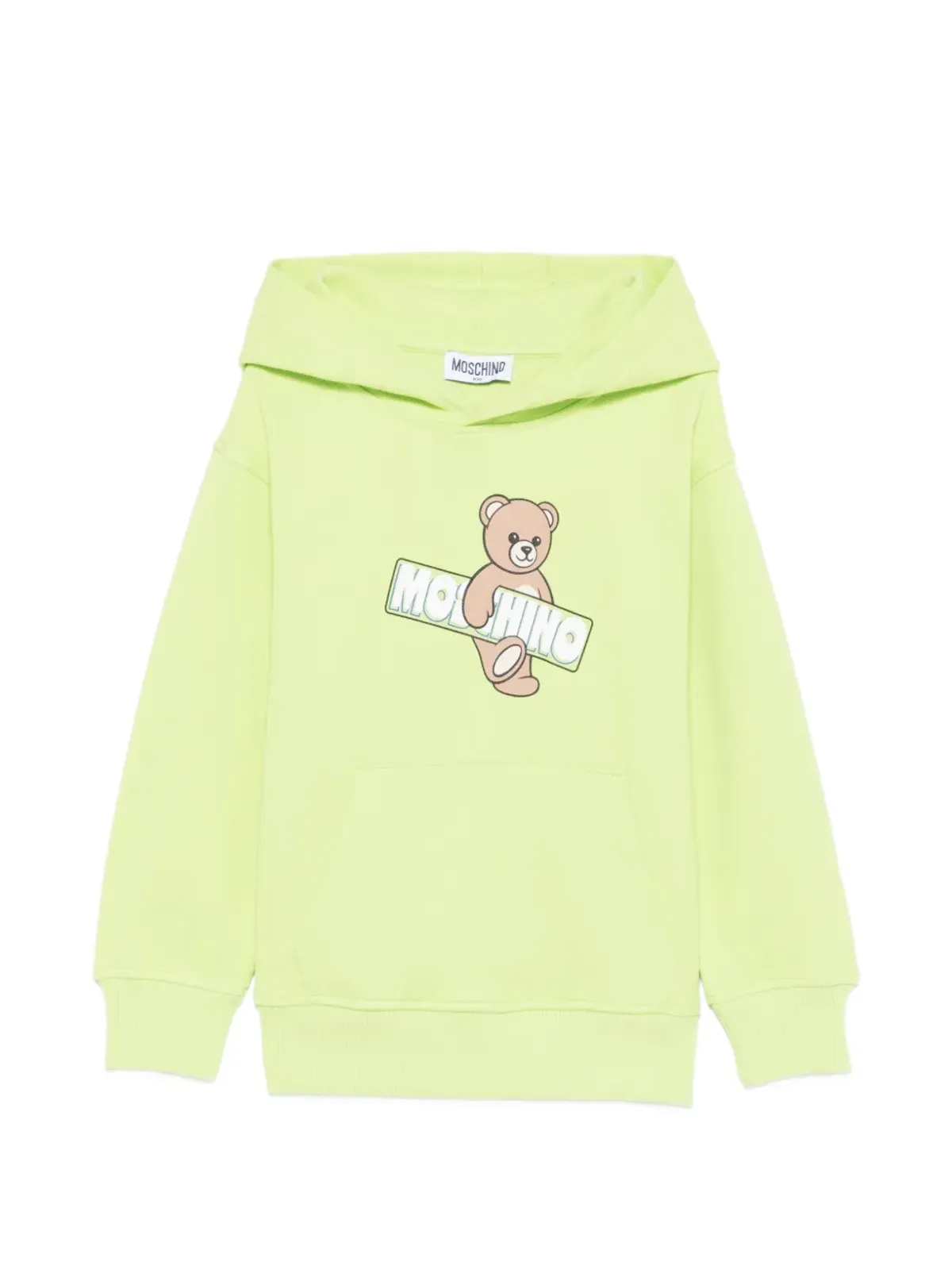 Moschino Kids テディグラフィックフーディー - 画像1