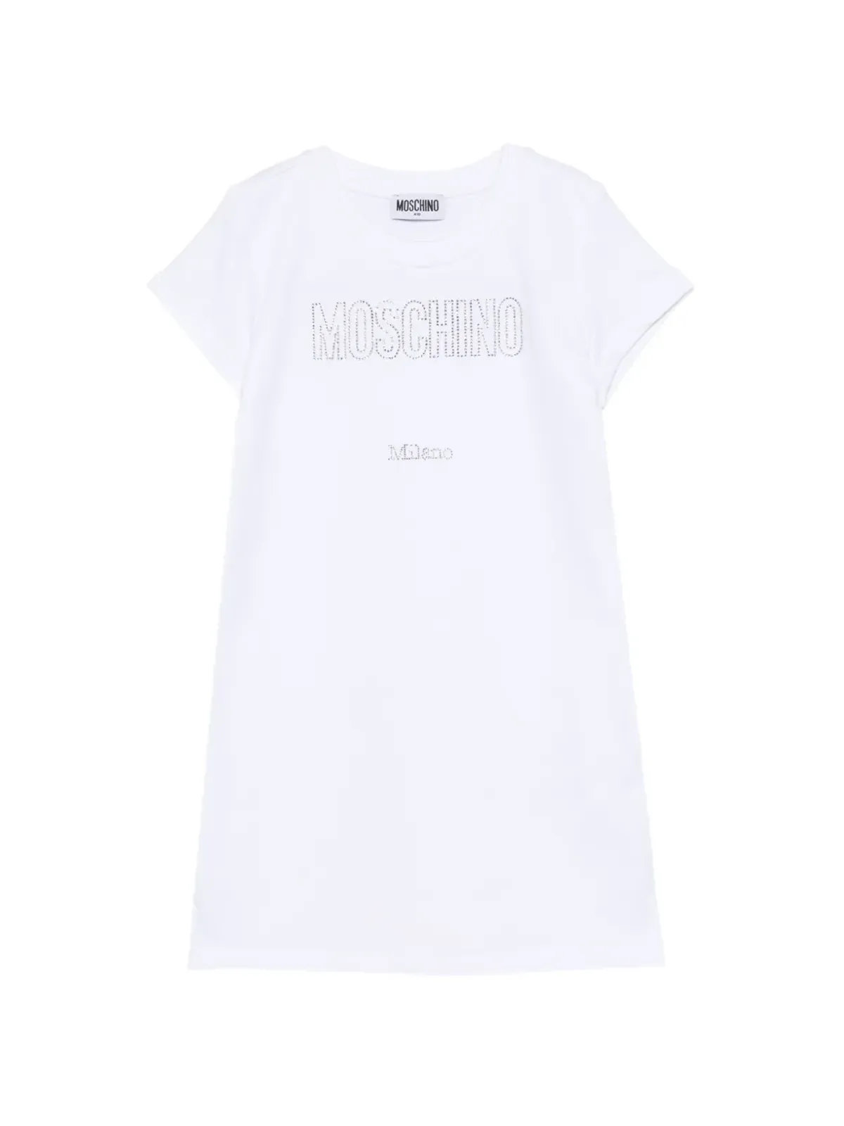 Moschino Kids ロゴクリスタルドレス - 画像1