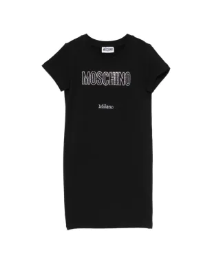 Moschino Kids ロゴ入りドレス - サムネイル1