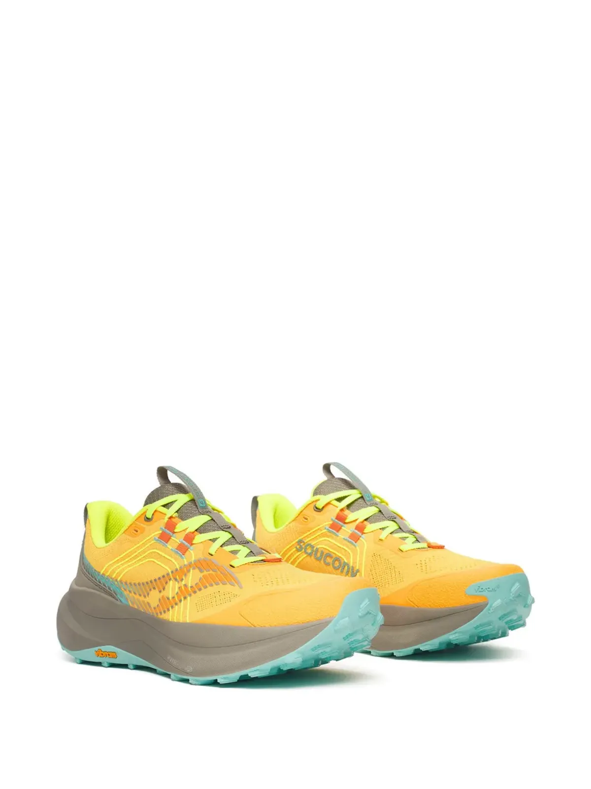 Saucony Xodus Ultra 4 レースアップスニーカー - オレンジ - 画像2