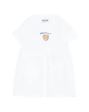 Moschino Kids 半袖ドレス - White - サムネイル1