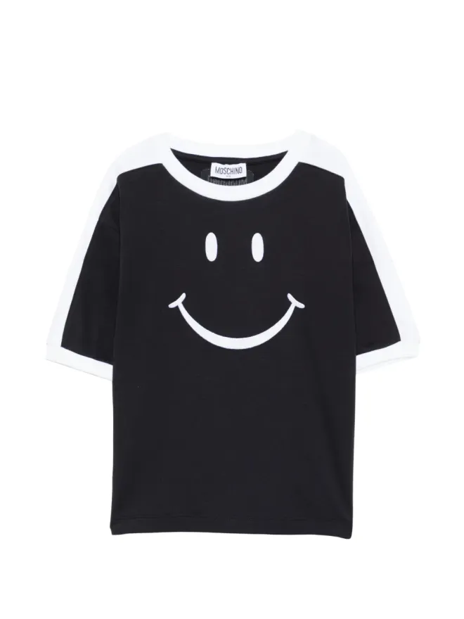 Moschino Kids Moschino Kids スマイリー グラフィック Tシャツの商品画像
