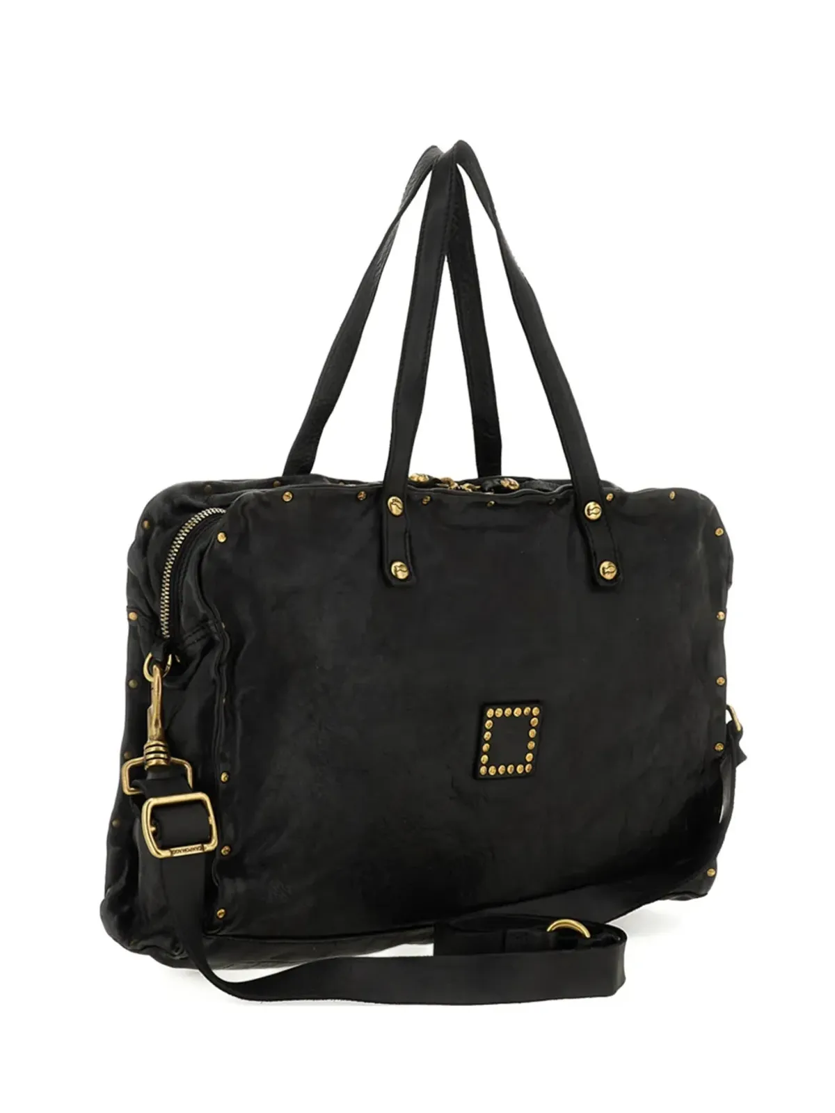 Campomaggi Clelia studded tote bag - 画像2