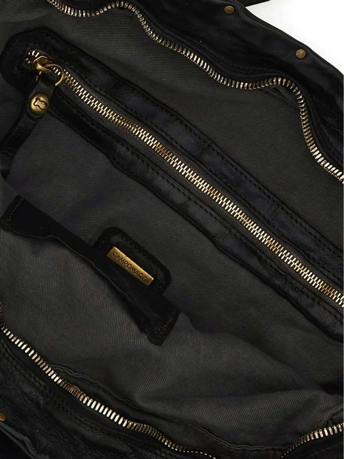Campomaggi Clelia studded tote bag - 画像4