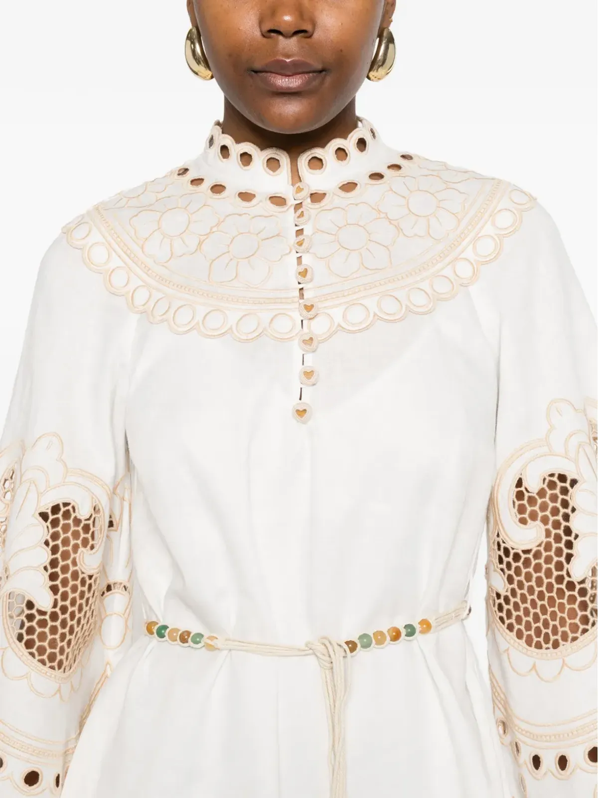 ZIMMERMANN 刺繍入りミディドレス - 画像5