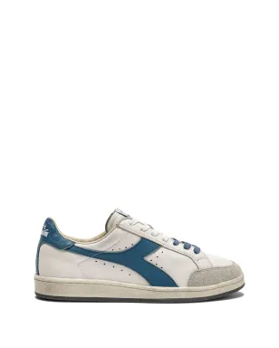 Diadora Prestige ビンテージ レザー スニーカー ホワイト - サムネイル1