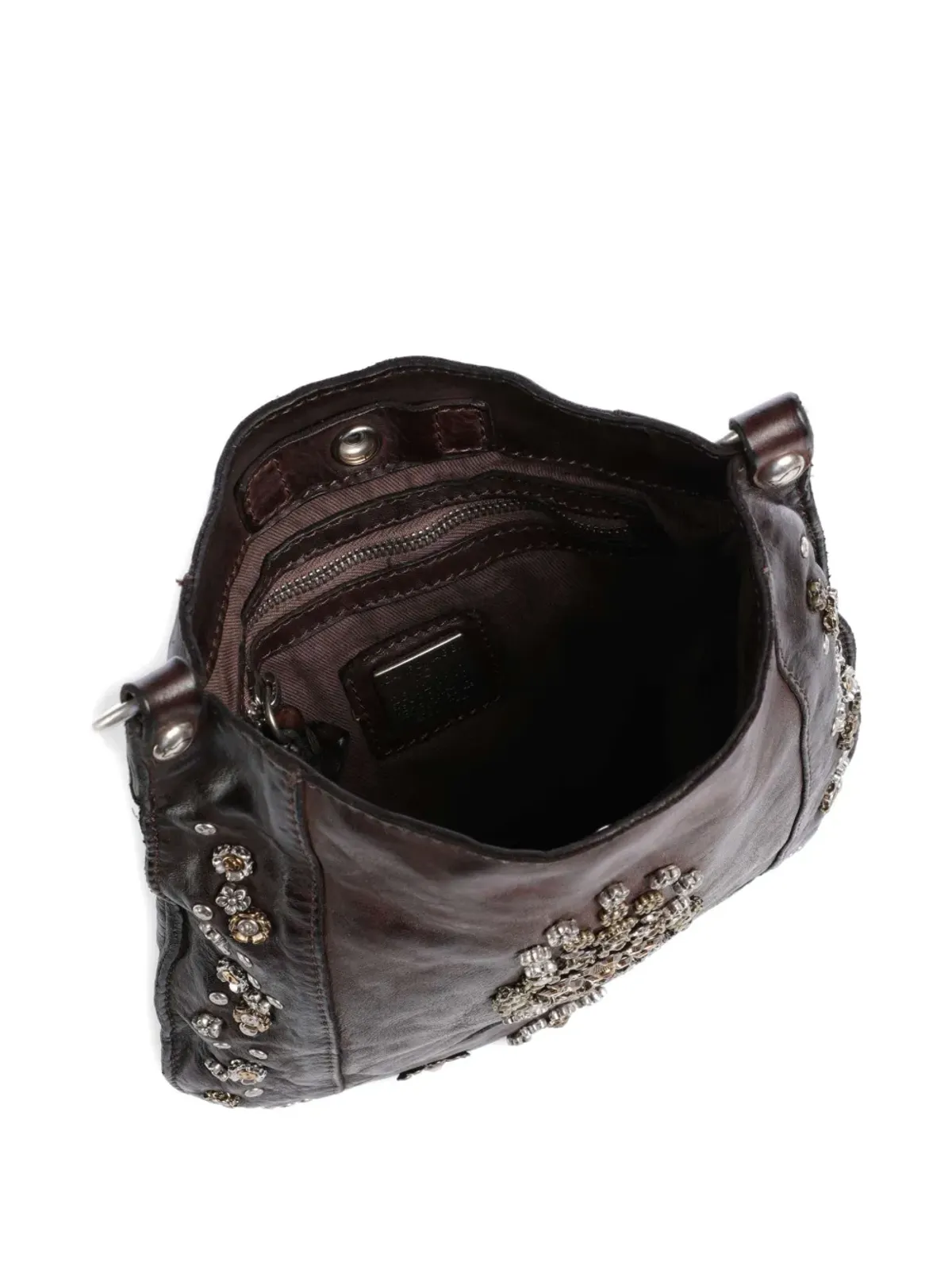 Campomaggi Cassiopeia embellished crossbody satchel - 画像3