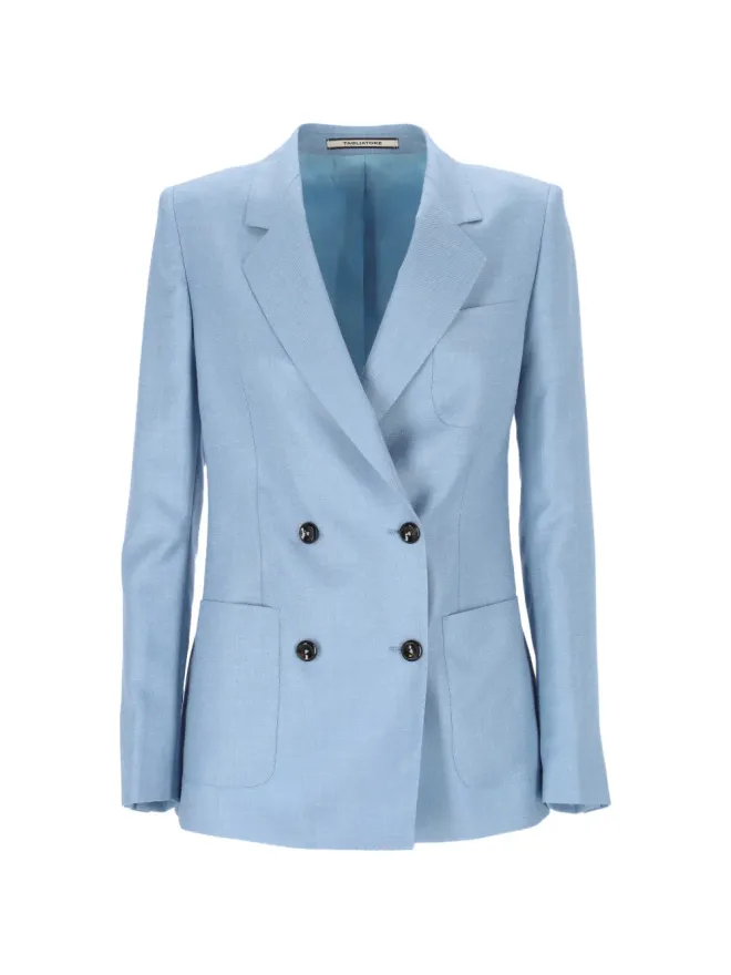 Tagliatore Tagliatore Nayade ダブルブレストブレザー - Blueの商品画像