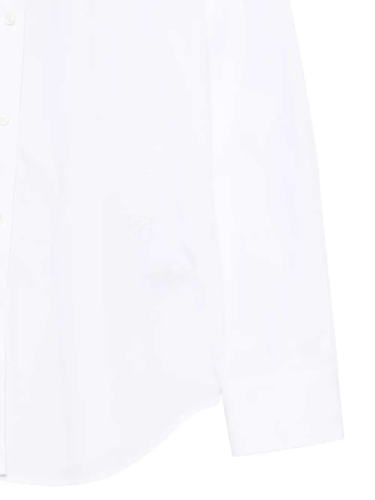 Calvin Klein 刺繍シャツ（ホワイト） - 画像3