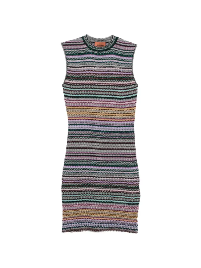 Missoni Missoni ストライプ柄ミニドレスの商品画像