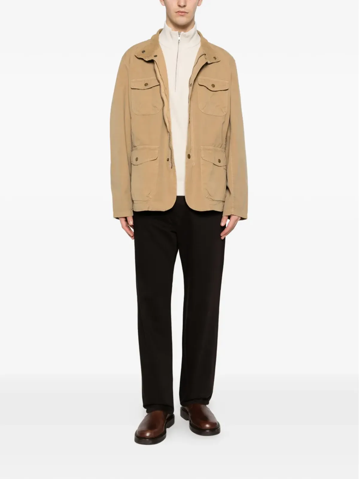 Barbour Ogston ボタン付きポケットジャケット - 画像2