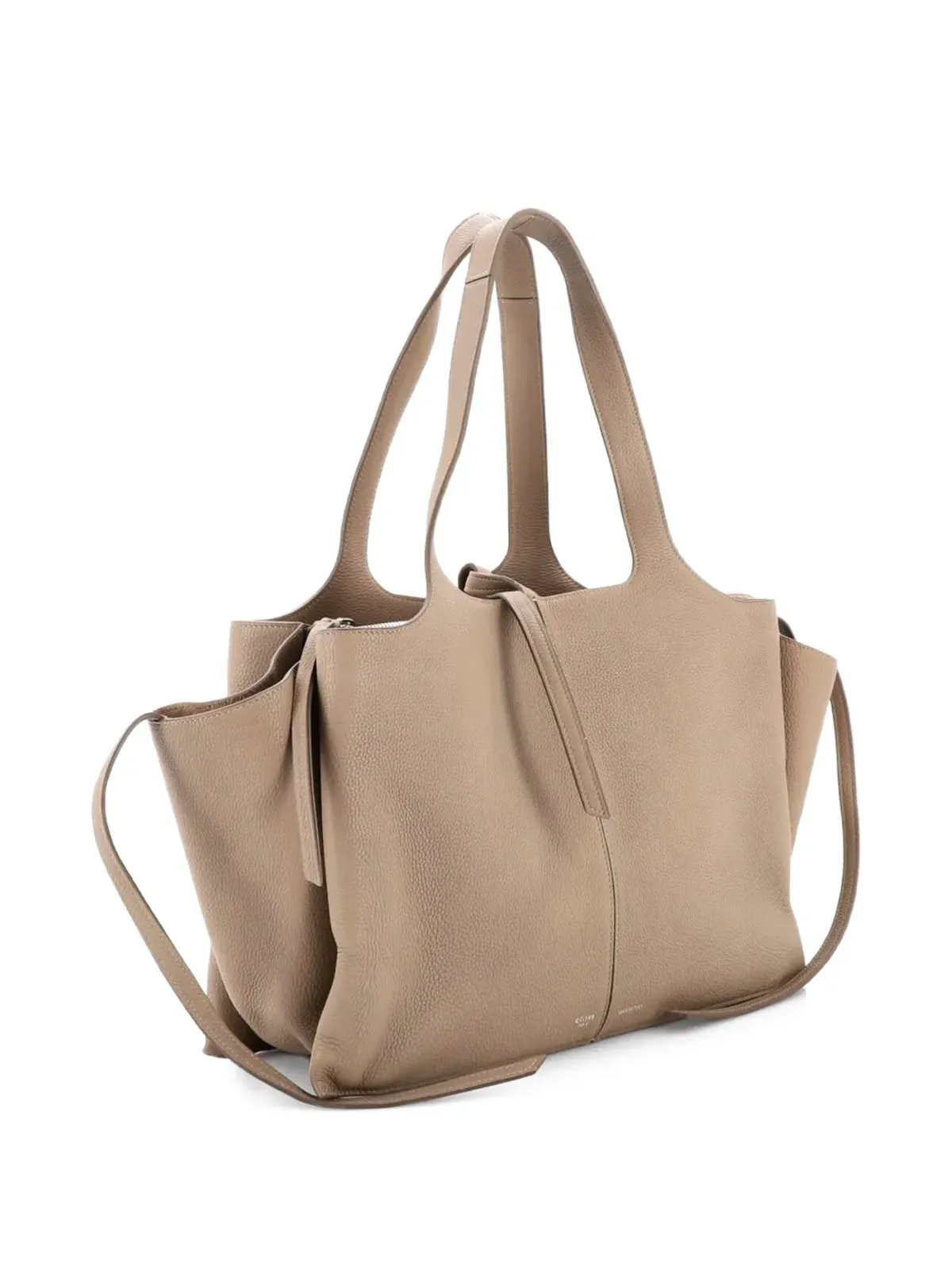 Celine Pre-Owned トライフォールド グレインド カーフスキン ショルダーバッグ - 画像3