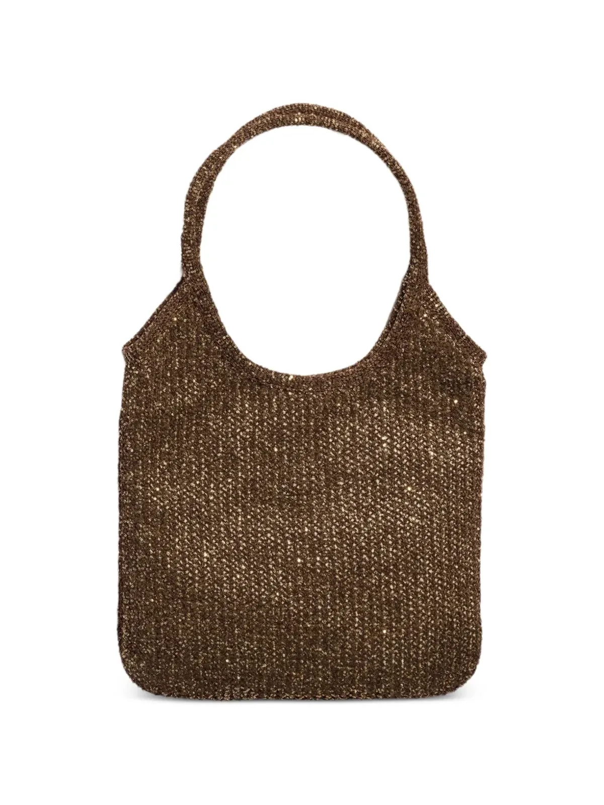 Miu Miu Ivy sequin mesh bag - Brown - 画像2