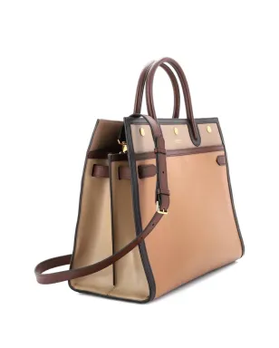 Burberry Pre-Owned ツーハンドル レザートートバッグ ブラウン - サムネイル3