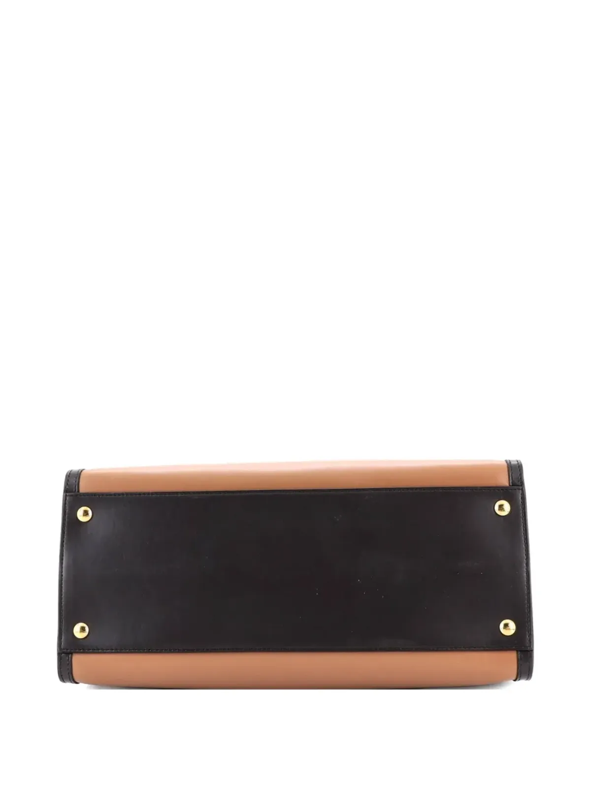 Burberry Pre-Owned ツーハンドル レザートートバッグ ブラウン - 画像4