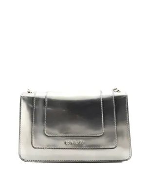 Bvlgari Vintage セルペンティフォーエバー メタリックレザー 小型ショルダーバッグ - サムネイル2