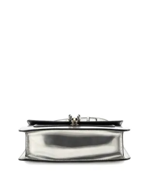 Bvlgari Vintage セルペンティフォーエバー メタリックレザー 小型ショルダーバッグ - サムネイル4