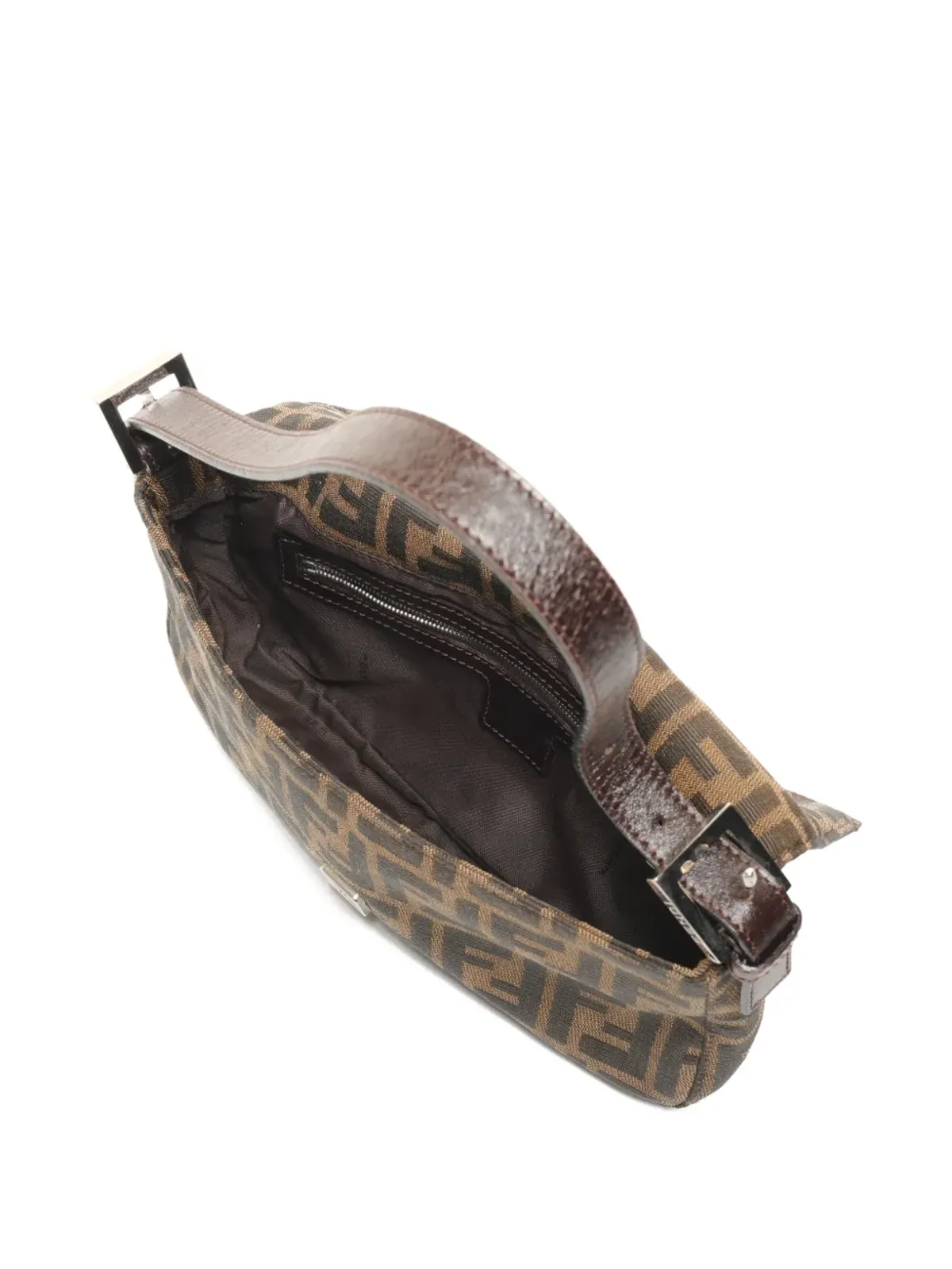 Fendi Pre-Owned 1990s Mamma Baguette shoulder bag - Neutrals - 画像5