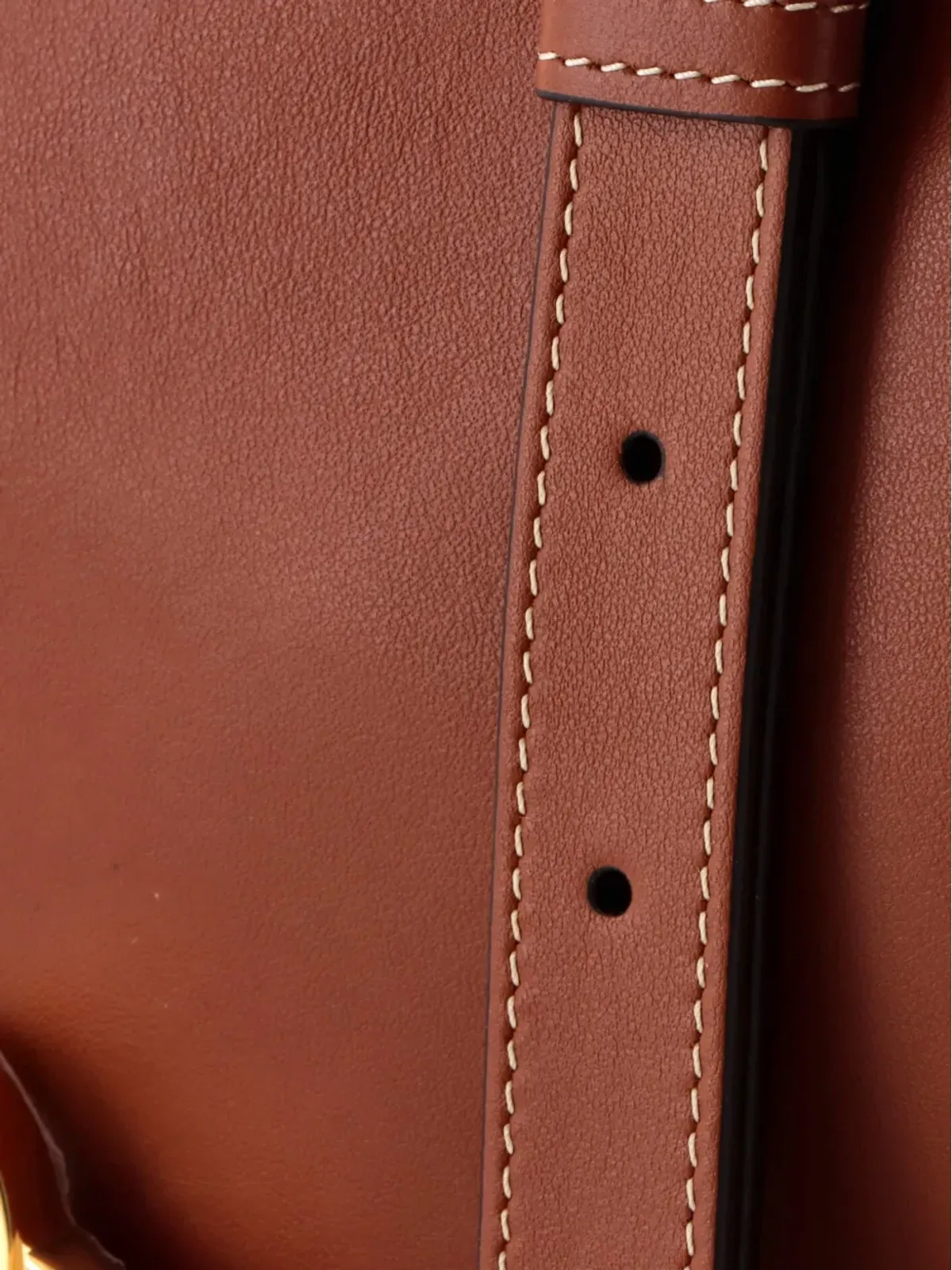 Celine Pre-Owned ルイーズバッグ レザー バケットバッグ - 画像5