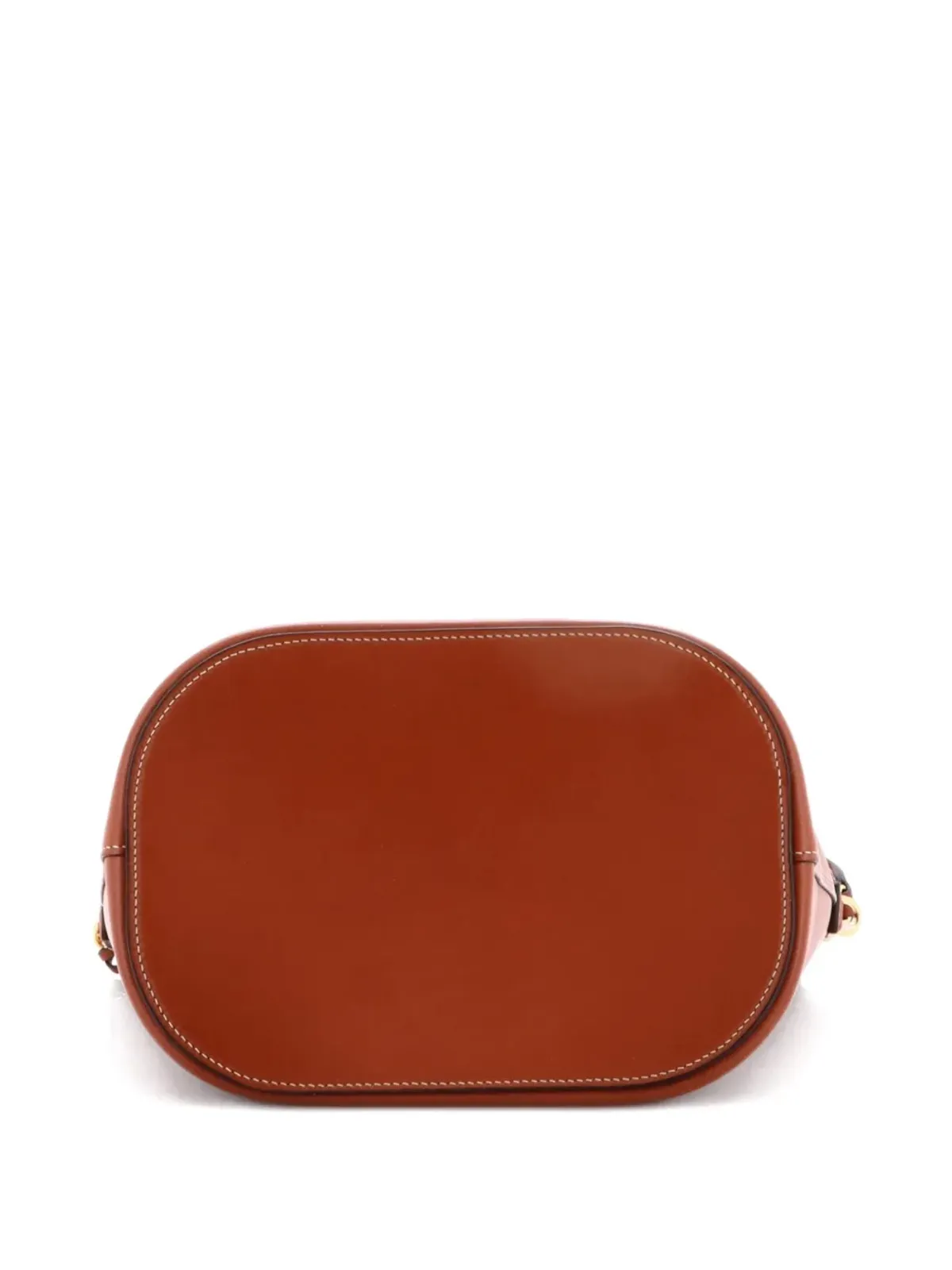 Celine Pre-Owned ルイーズバッグ レザー バケットバッグ - 画像4