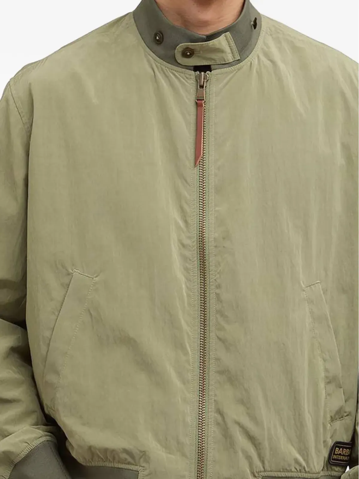 Barbour International ファントン ジップポケット ジャケット - 画像2