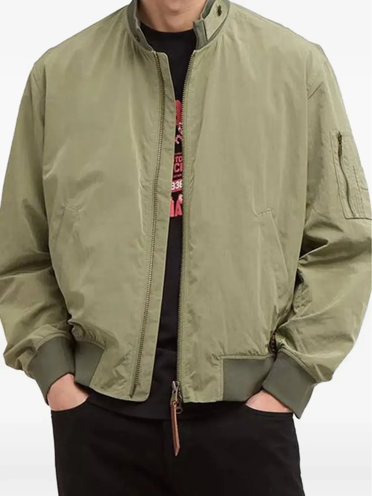 Barbour International ファントン ジップポケット ジャケット - 画像3