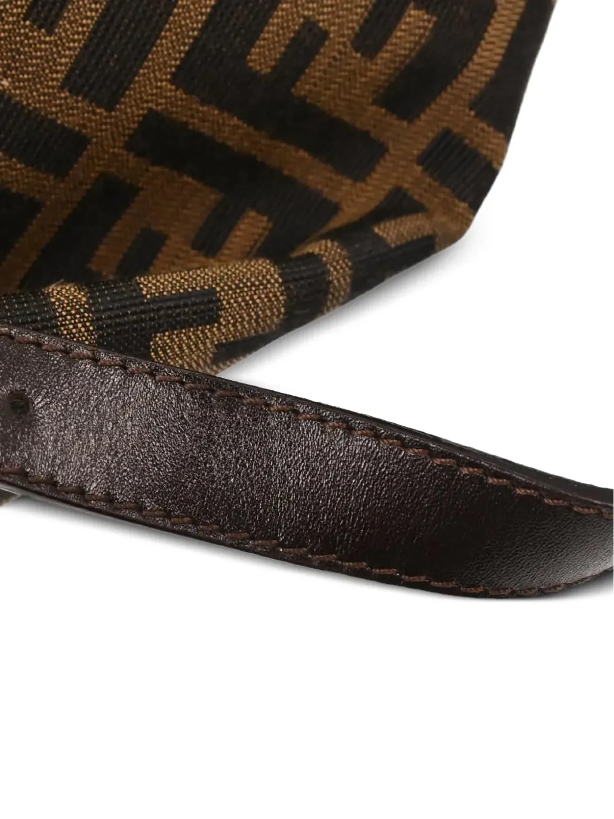 Fendi Vintage mamma Baguette Zucca ショルダーバッグ - 画像4
