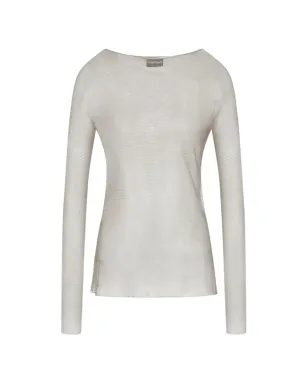 Giorgio Armani ロングスリーブ メッシュトップ - サムネイル1