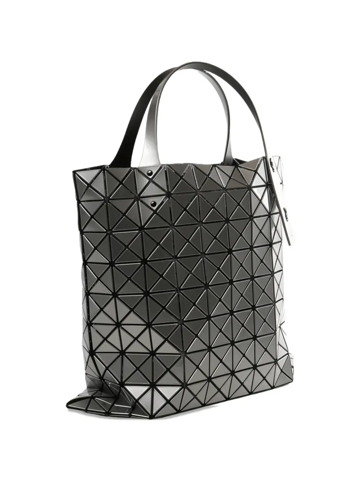 Bao Bao Issey Miyake 幾何学模様トートバッグ - シルバー - 画像2