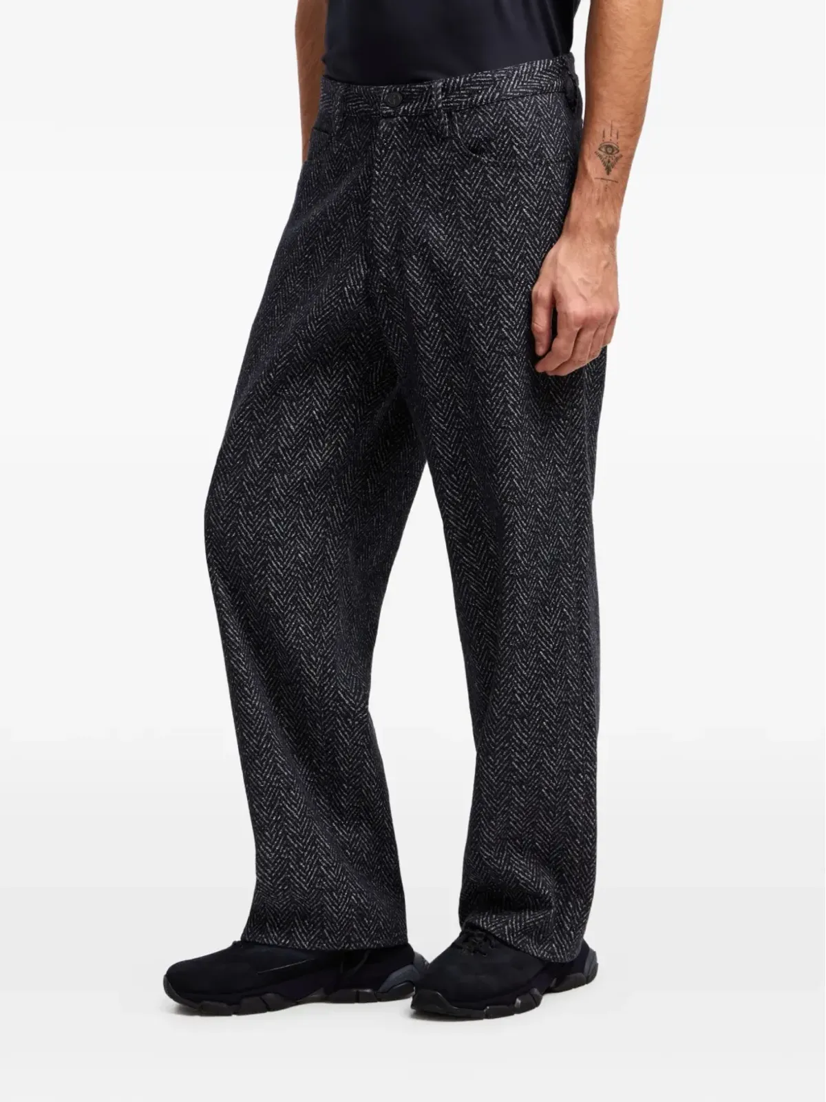 Giorgio Armani チェブロンジャカードジーンズ - 画像2