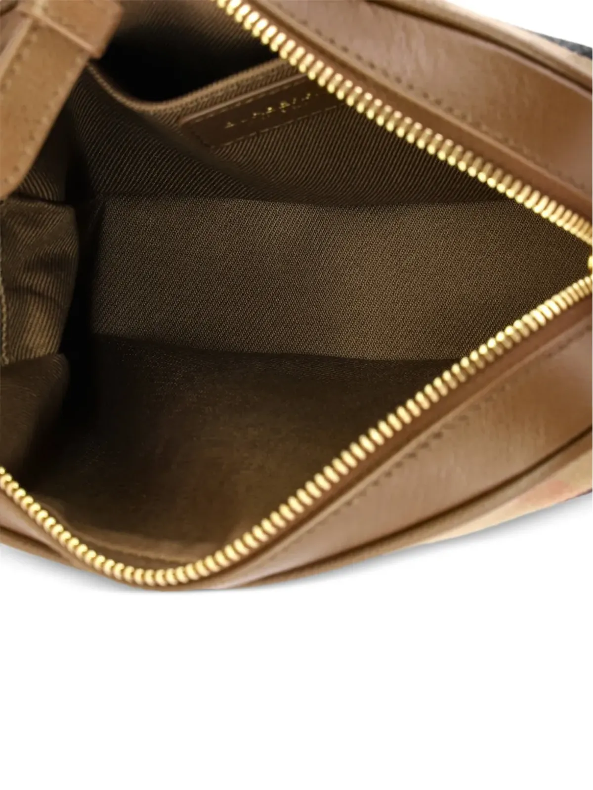 Burberry Pre-Owned カメラバッグ ハウスチェック キャンバス クロスボディバッグ ブラウン - 画像5